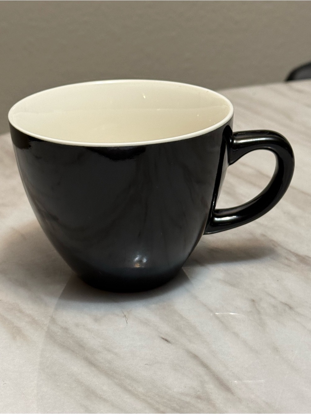 Creature Cup Black Coffee Mug With Dragon Inside The Cup